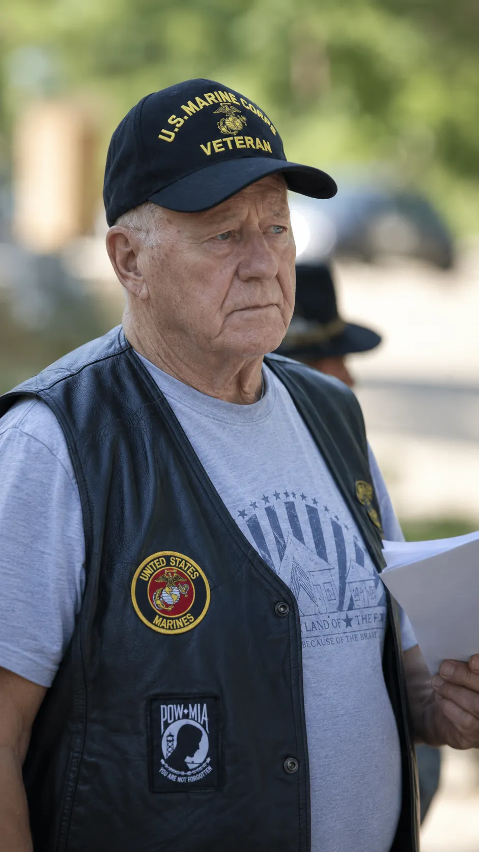 Explore the inspiring life and service of a dedicated U.S. Marine Corps veteran, exemplifying commitment and community l