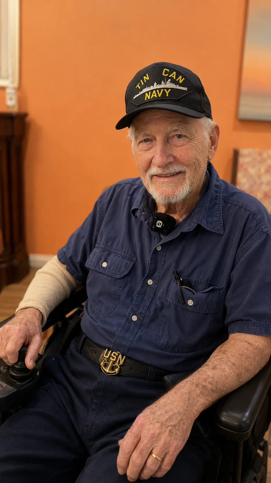 Discover the inspiring story of a veteran from the 'Tin Can Navy' whose dedication continues to impact his community and