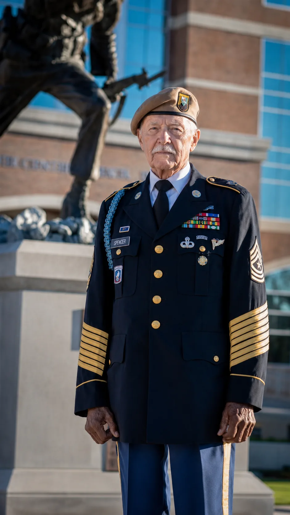 Discover the inspiring life story of a veteran whose courage and dedication have left a lasting impact on his community.