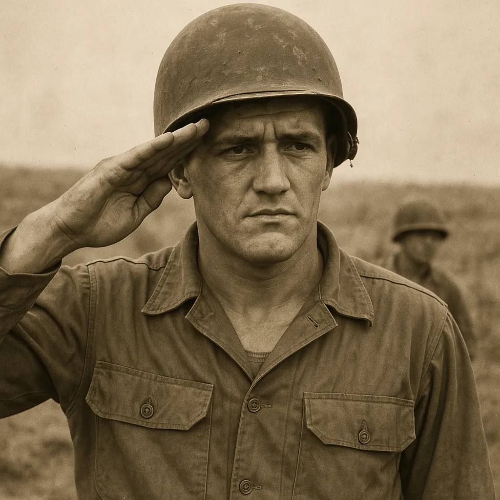 Vintage deployment photograph for Honoring a World War II Hero: A Veteran's Journey