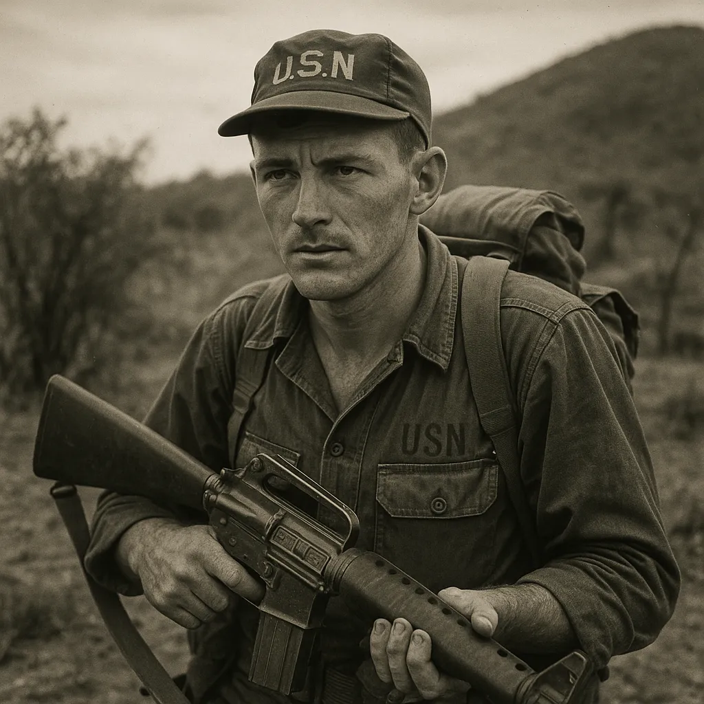 Vintage deployment photograph for Honoring a Lifelong Sailor