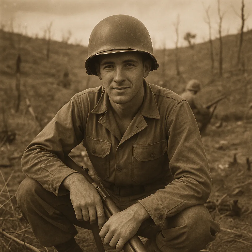 Vintage deployment photograph for A Lifetime of Service: The Story of a Dedicated Veteran