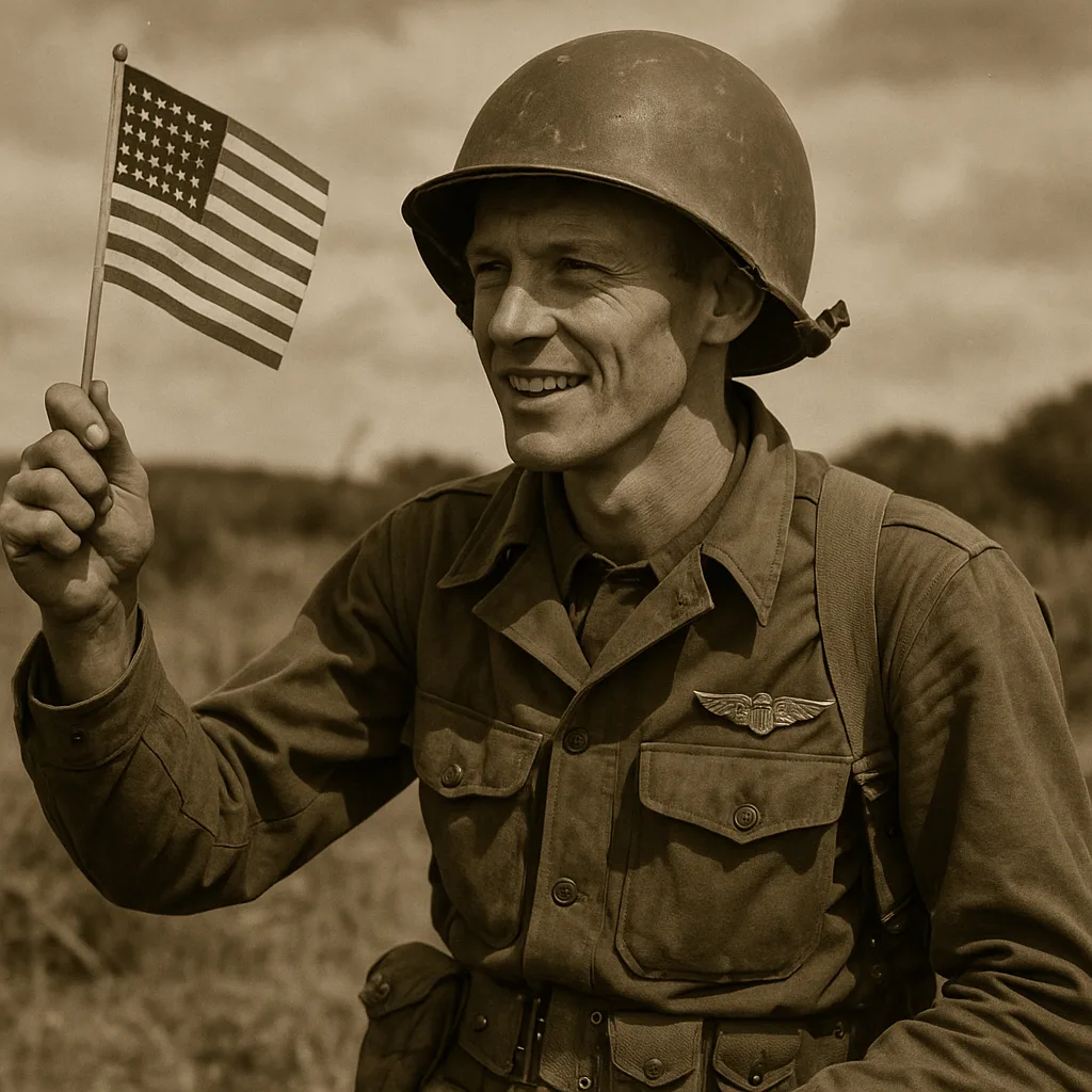 Vintage deployment photograph for A Celebrated Life of Service