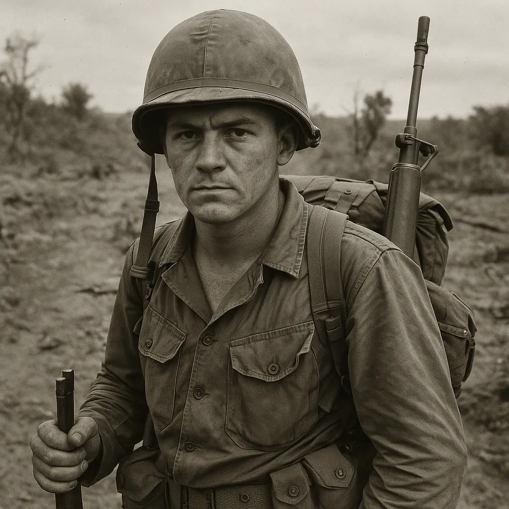 Vintage deployment photograph for Honoring a Hero: The Journey of a World War II Veteran