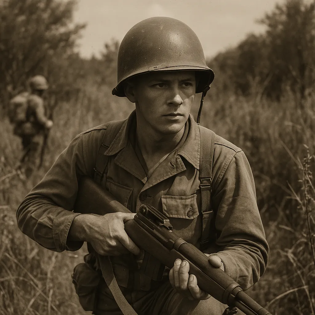 Vintage deployment photograph for A Veteran's Journey: Honoring a Lifetime of Service