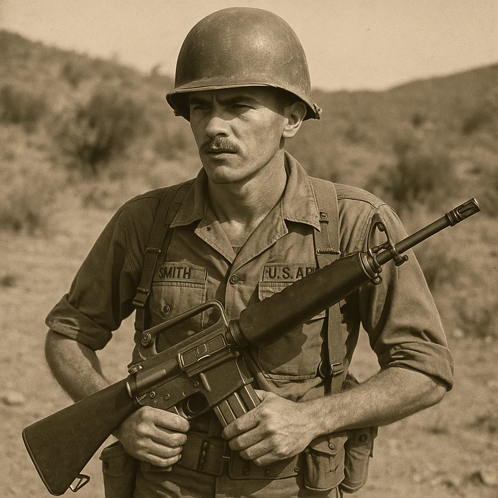 Vintage deployment photograph for The Storied Service of a Distinguished General