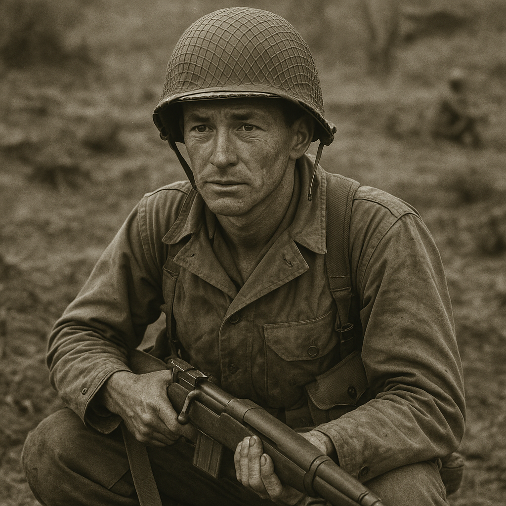 Vintage deployment photograph for A Life of Service: Honoring a Dedicated Veteran
