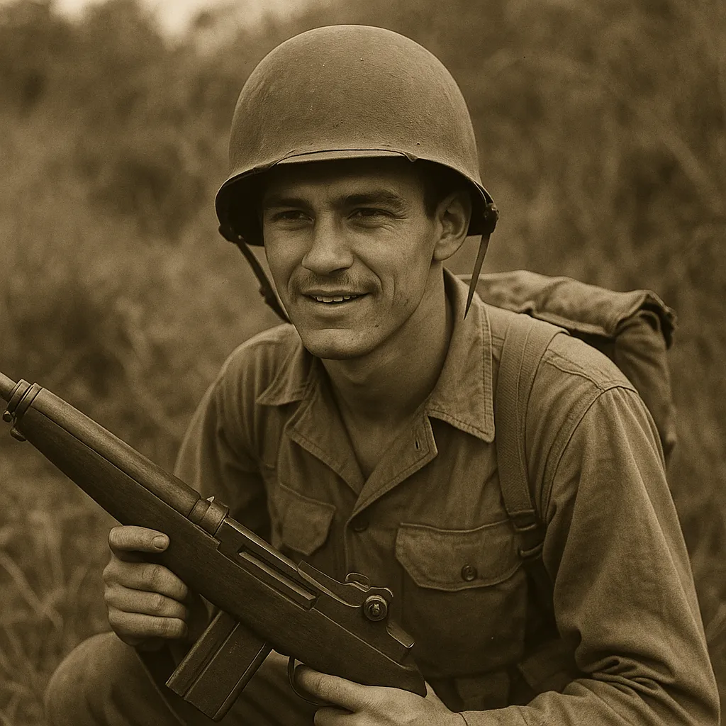 Vintage deployment photograph for A Legacy of Service: The Life of a World War II Veteran