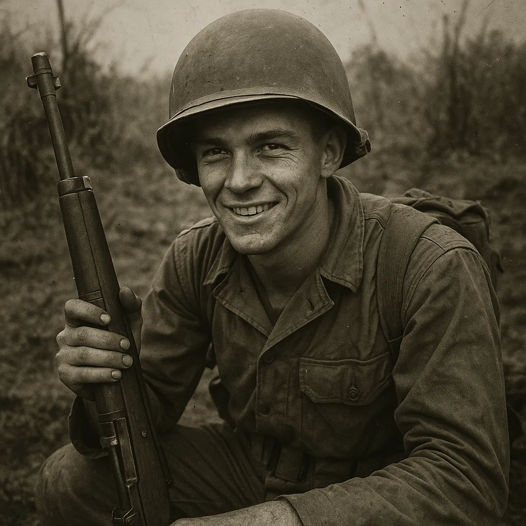 Vintage deployment photograph for Honoring a Lifetime of Service: A World War II Veteran's Story