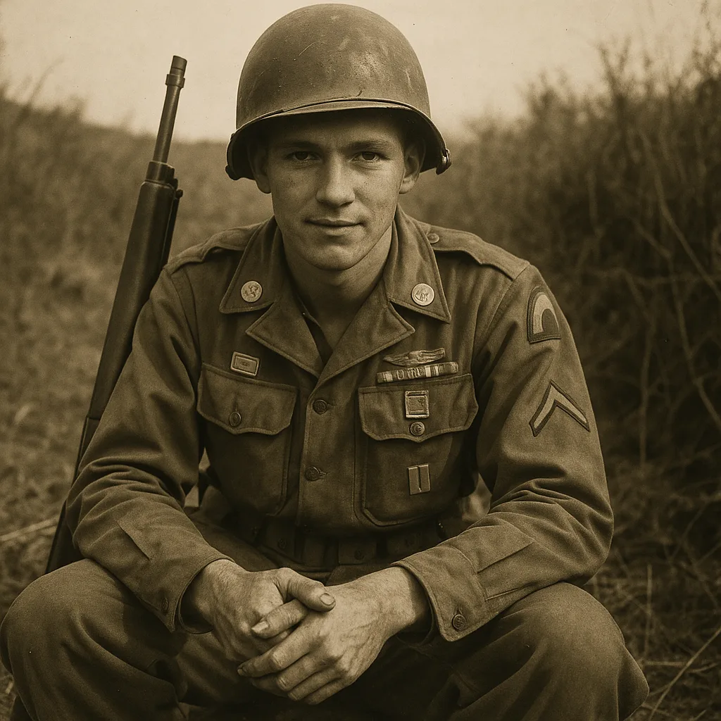 Vintage deployment photograph for Honoring a Lifetime of Courage