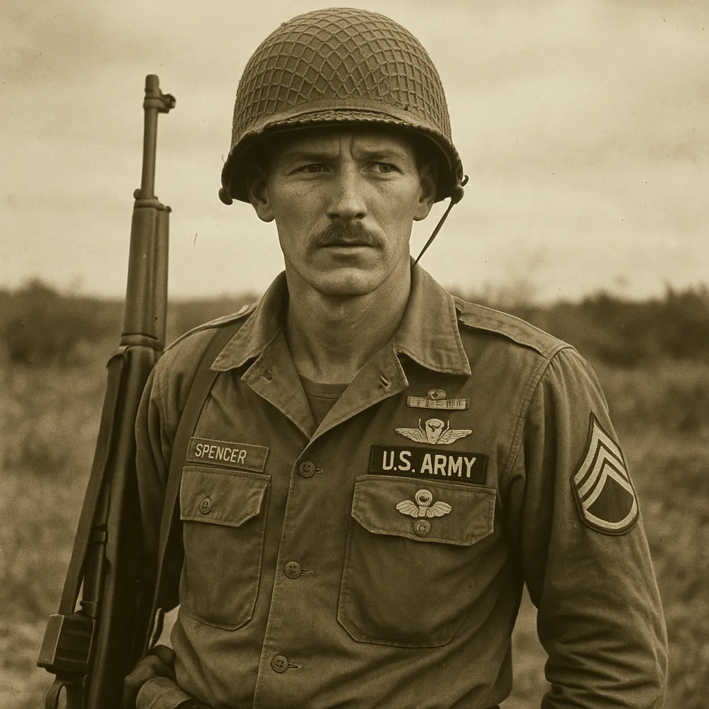 Vintage deployment photograph for A Legacy of Courage: The Life of a Dedicated Veteran