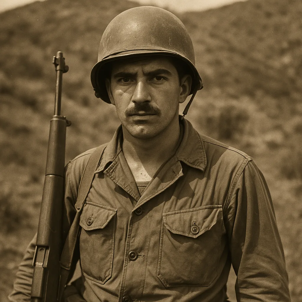 Vintage deployment photograph for A Korean War Veteran's Inspiring Legacy