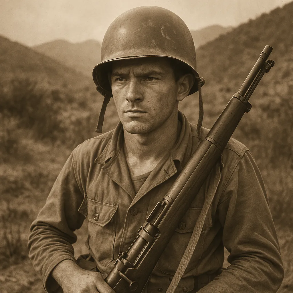 Vintage deployment photograph for A Proud Legacy: Honoring a Korean War Veteran