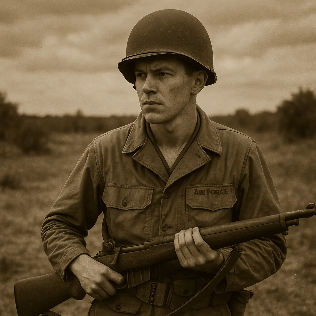 Vintage deployment photograph for Honoring a WWII Veteran's Legacy