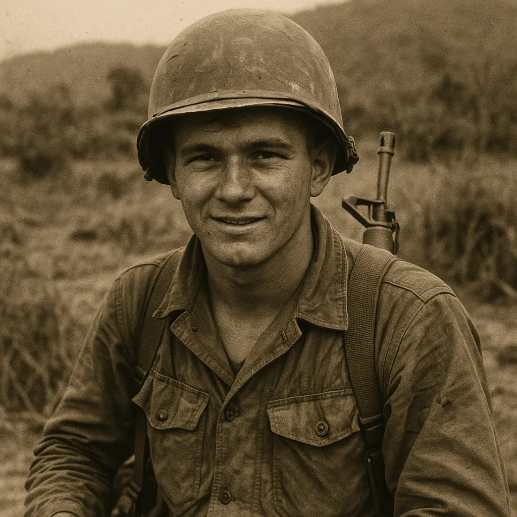 Vintage deployment photograph for A Legacy of Service: Honoring a Proud Army Veteran