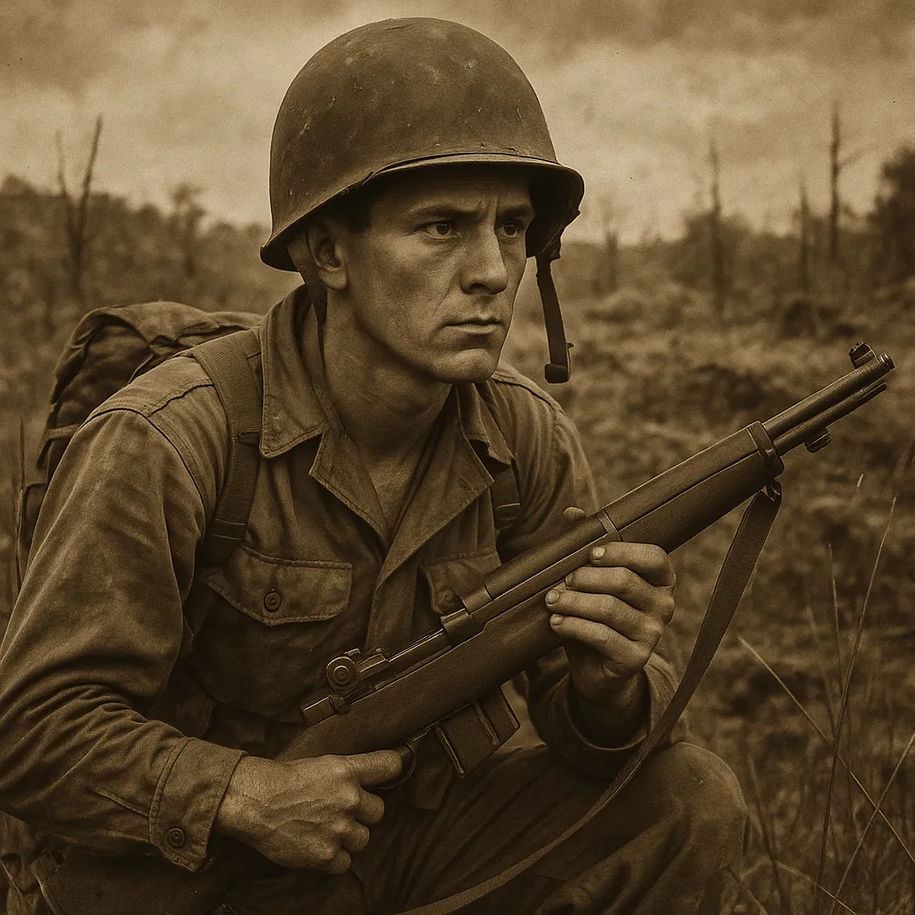 Vintage deployment photograph for Honoring a WWII Veteran's Legacy