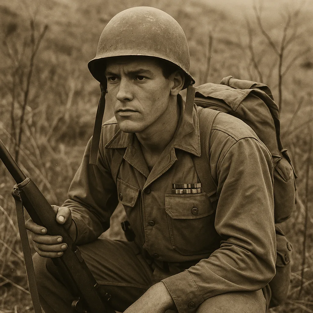 Vintage deployment photograph for Remembering a Dedicated Veteran of the Korean War