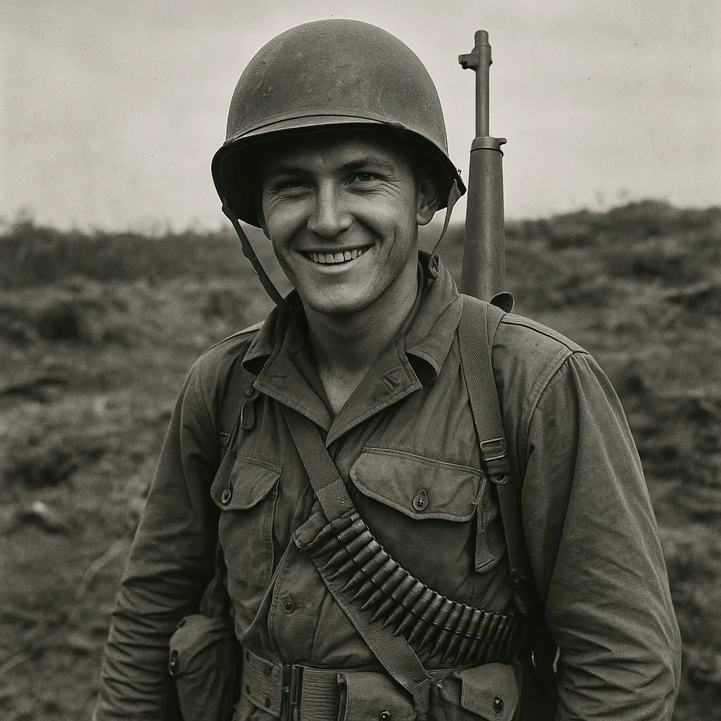 Vintage deployment photograph for A WWII Veteran's Legacy of Bravery and Service